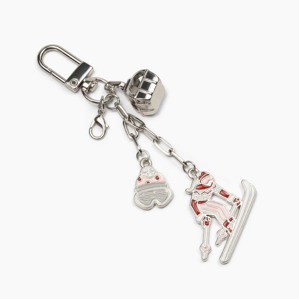 Studio nwt Artifact Lip Charm Keychain Accessory - Skiier